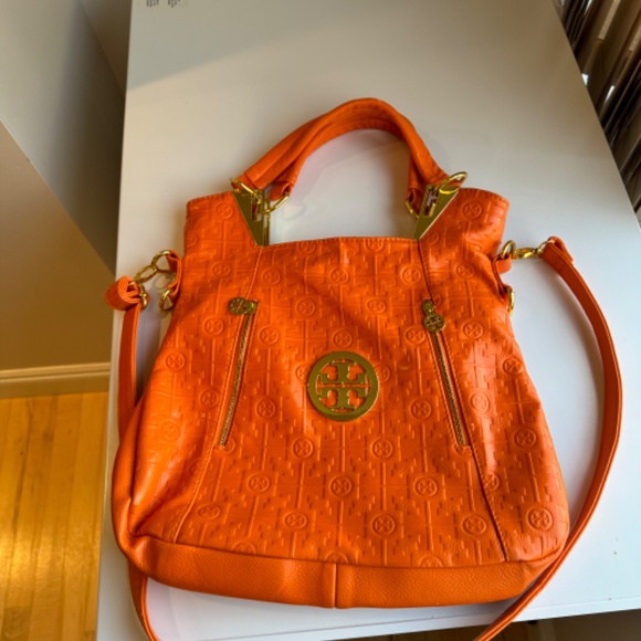 Orange vintage Tory Burch bag - Picture 2 of 8
